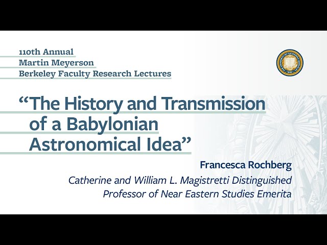 The History and Transmission of a Babylonian Astronomical Idea