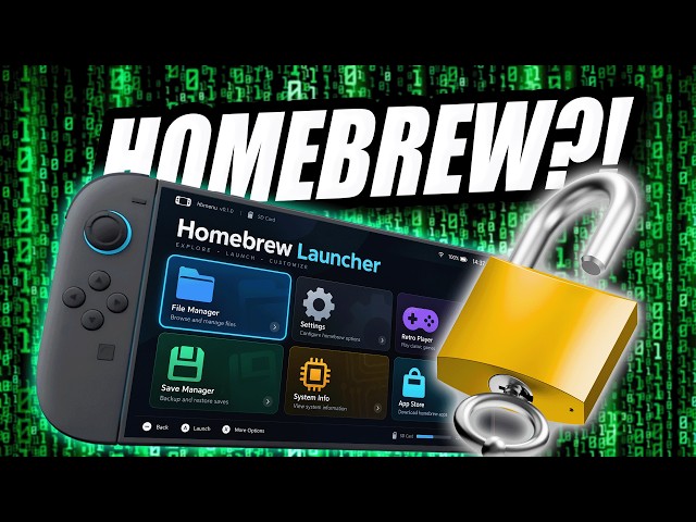 Switch 2 Homebrew Launcher Already?! Just 24 Hours After the Jailbreak