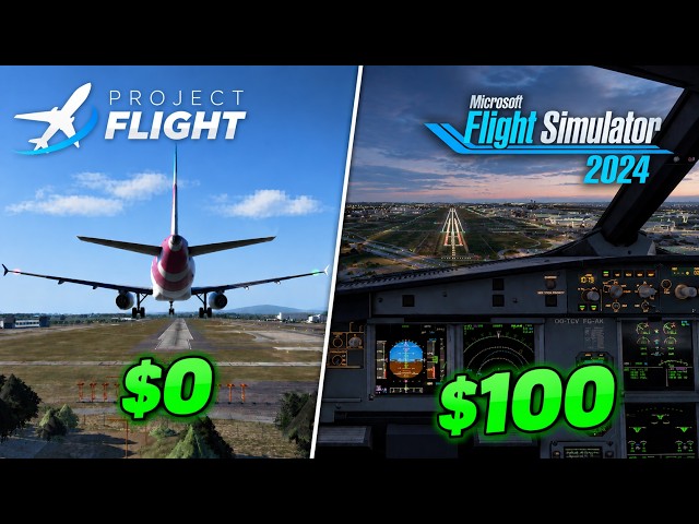 0 VS £100 FLIGHT SIMULATOR (Project Flight 9.0)