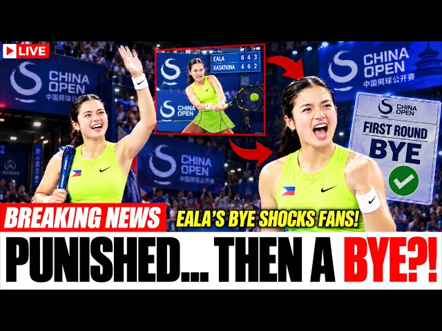JUST NOW: Alexandra Eala Gets FIRST-ROUND BYE in China — Is Wuhan Open Sending a Bigger Message?