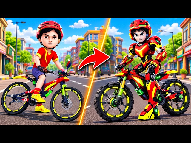 Shiva Cartoon Robot Transformation||New Robot Life|Robot Life Story||Cartoon to Robot Life|Adventure