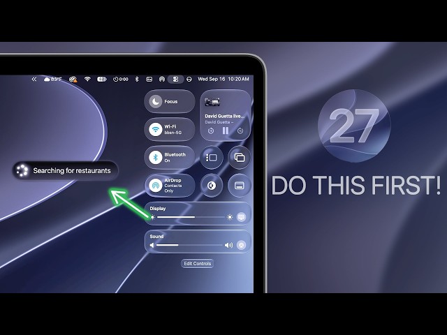 macOS 27 Golden Gate is INCREDIBLE! - First 15 Things To Do!