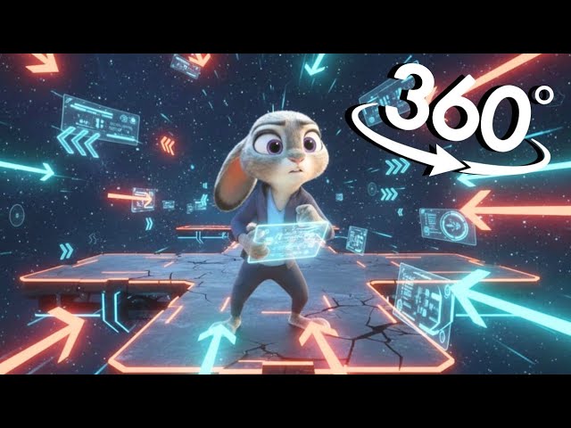 HELP ZOOTOPIA 2 Judy is lost 360° VR / 4K