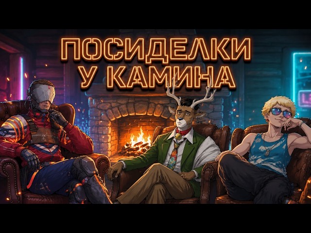 Посиделки у Камина часть 95: В гостях Мира Кустова и Глеб Бурцев