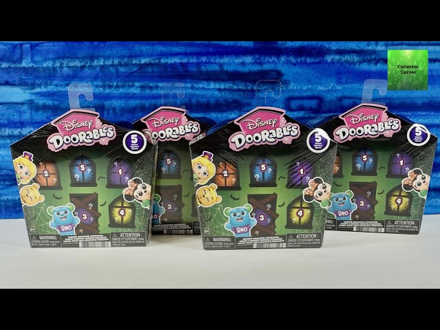 Disney Doorables Haunted Halloween Countdown Blind Box Figure Unboxing