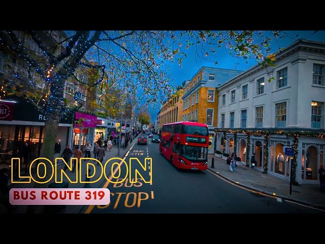 A Classic London Journey: The 319 Bus from Sloane Square to Streatham Hill