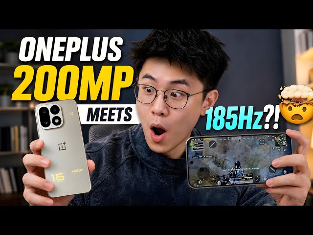 OnePlus 16 Full Review 🔥 200MP Camera Meets 185Hz HDR Gaming!
