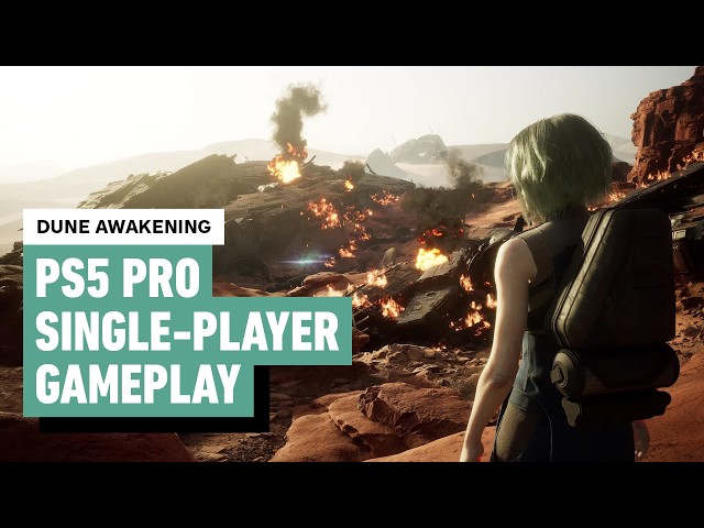 Dune: Awakening PS5 Pro - 24 Minutes of Single-Player Gameplay (Captured in 4K)