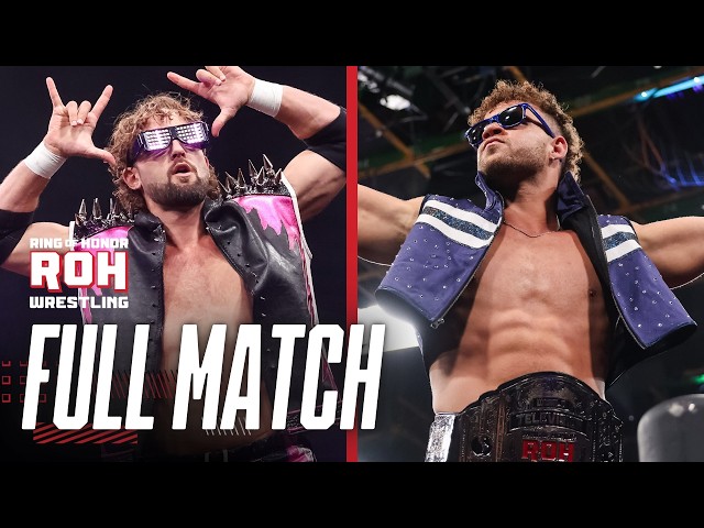 ПОЛНЫЙ МАТЧ: Экшн Андретти защищает титул чемпиона ROH World TV в бою против ELP!