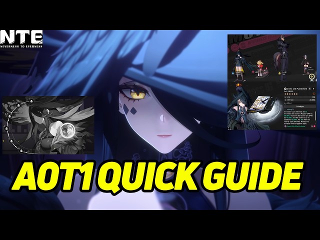 A0T1 Black Bird Guide - Combos/Team Build/Mechanics Showcase!【Neverness To Everness】
