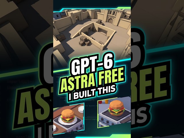 I Built Games With GPT-6 Astra FREE