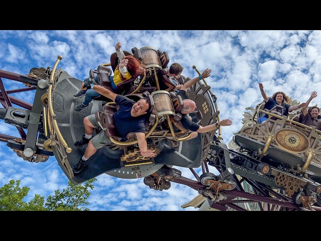 Every Roller Coaster At Plopsaland Belgium! Ride to Happiness Multi-Angle POV! And More!