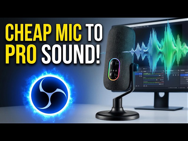 The OBS Setting That Fixes Cheap Mics