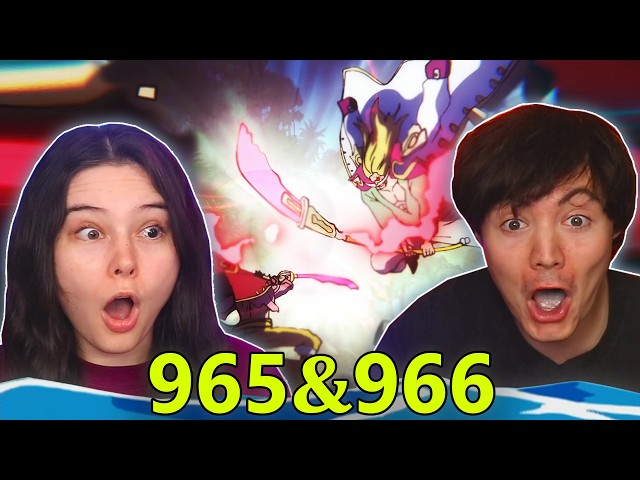 ROGER VS. WHITEBEARD!!!!!! 👒 One Piece Ep 965 & 966 REACTION & REVIEW