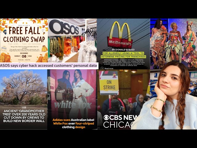 ASOS CYBER HACKED, TRUMP MERCH SALES DROP & MCDONALD'S AI PRICE FIXING