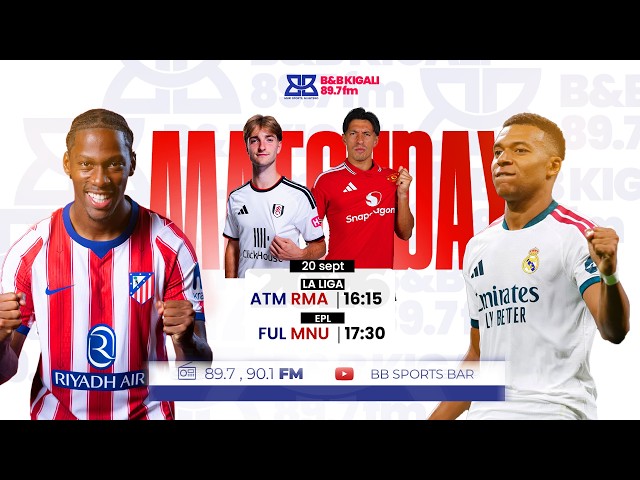 #LIVEGAME #epl #laliga  : ATLETICO MADRID ( 2 - 1 ) REAL MADRID | FULHAM ( 1 - 1 ) MANCHESTER UNITED