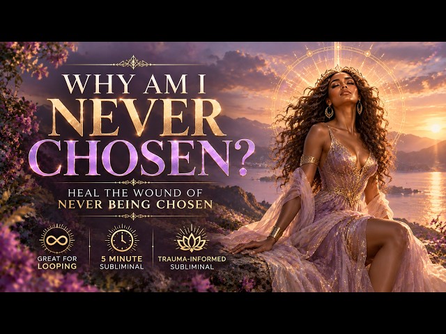 Why Am I Never Chosen? 💔 Heal the Wound of Never Being Chosen | 5-Min Subliminal