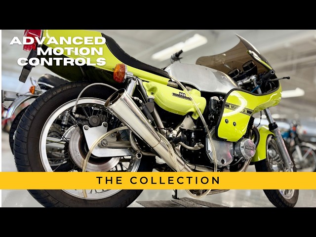 The motorcycle collection at Advanced Motion Controls