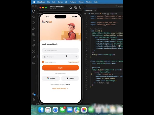 This Delivery App UI is so Clean #cssanimation #uidesign #html #javascript #webdesign #frontend