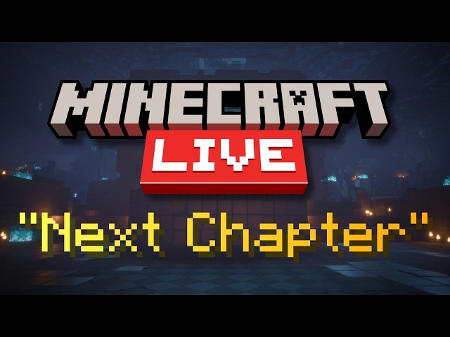 Minecraft Live FINALLY Announced! "The Next Chapter For Minecraft"