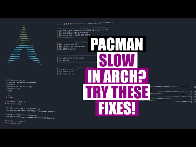 Pacman Slow In Arch Linux? Here's The Fix!
