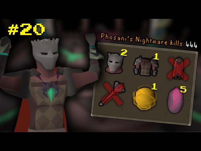 Phosani’s is Becoming a Nightmare | OSRS Early-Endgame Ironman (#20)