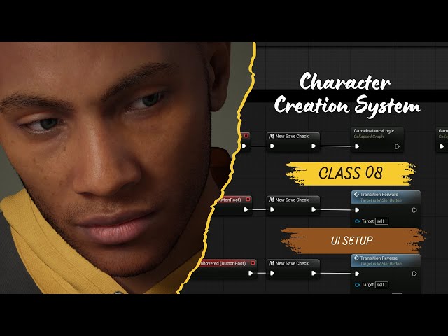 08 - Unreal Engine Character Creation System (EngDub) - UI Setup