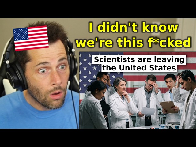 American Reacts to "Why the US is Losing All of Its Smartest People"