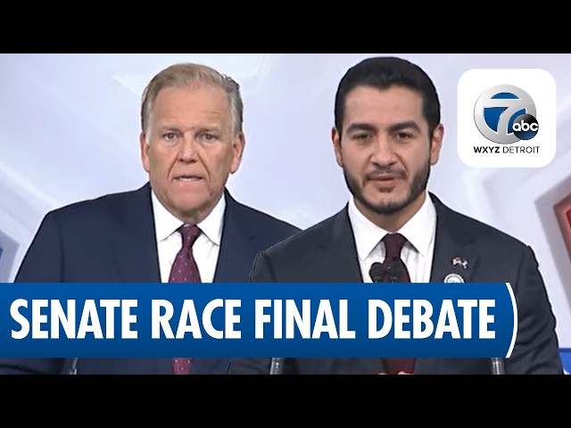 Michigan U.S. Senate debate: Rogers and El-Sayed closing statements