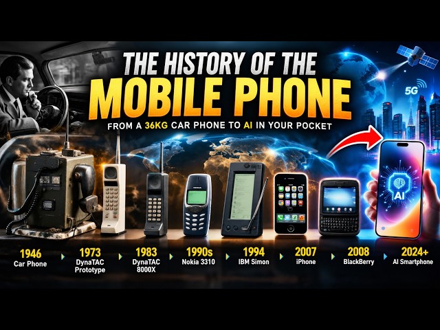 The Mystery of the Mobile Phone: Why It Took Decades to Take Over.