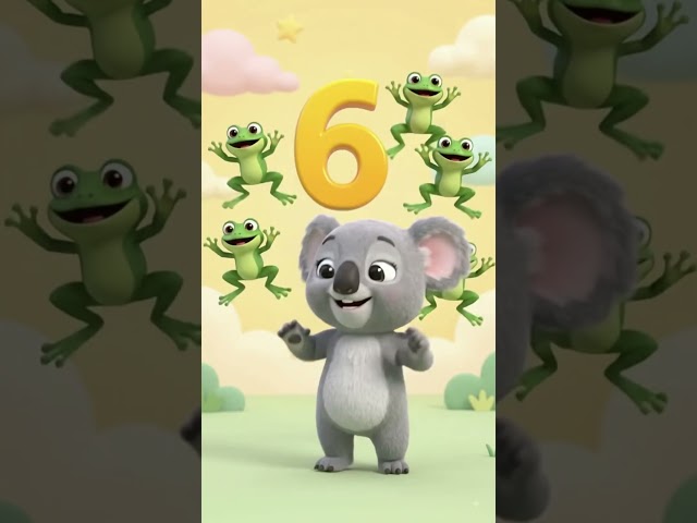 🔢🐨 MY FIRST NUMBERS 1–10! | Learn to Count with Kiki 🎉 #shorts