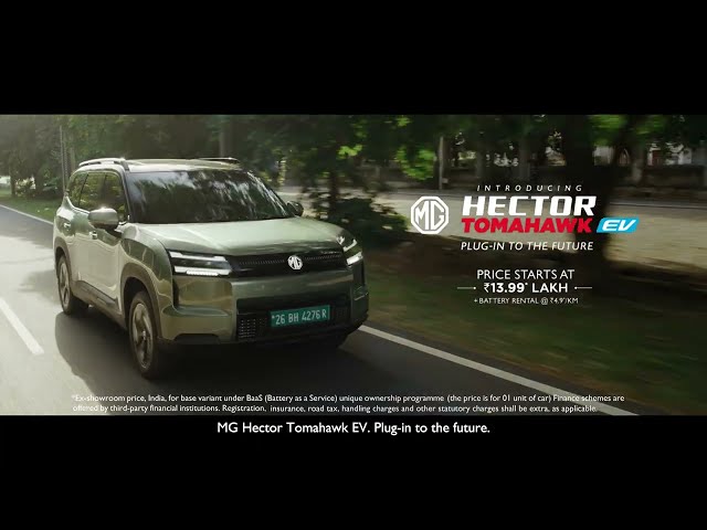 MG Hector Tomahawk EV | Reimagining a Legend | MG Motor India