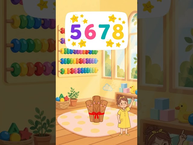 One Two Buckle My Shoe | Counting Song #Shorts