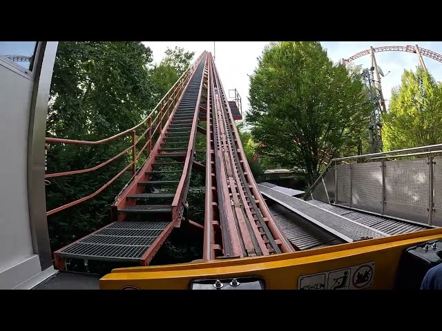 [4k] Expedition Geforce - Plopsaland Germany (Holiday park)