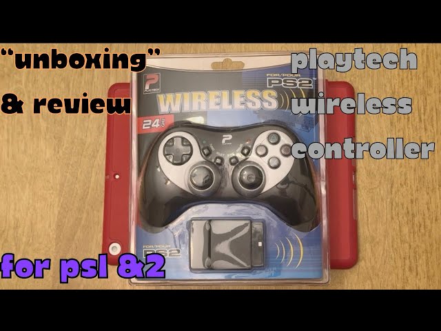 “Unboxing and First Impressions of the Playtech Wireless Controller for PS1 and PS2!