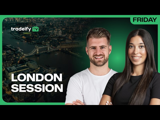 LONDON SESSION LIVE! | Tradeify TV | FRIDAY 10/16/26