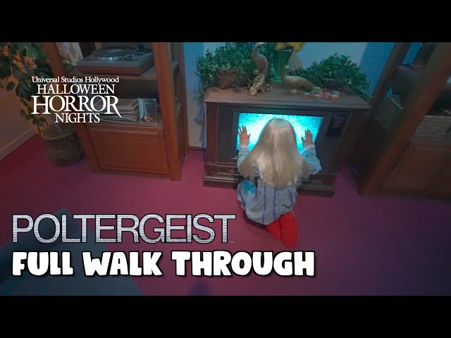 Poltergeist haunted house at Halloween Horror Nights 2025 Universal Studios Hollywood