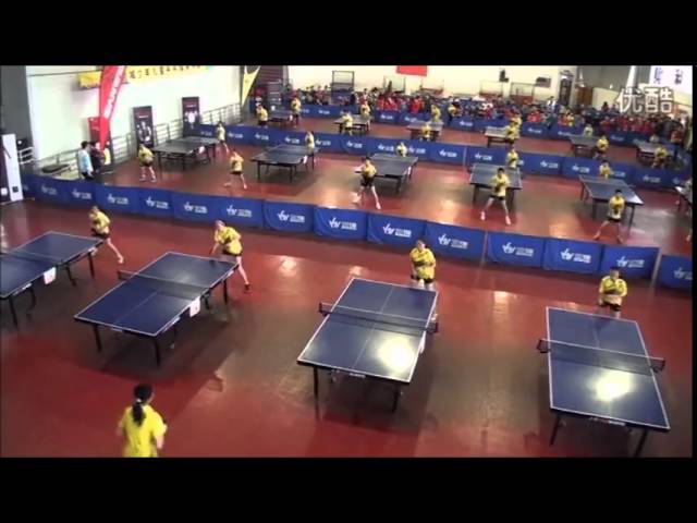 Training table tennis with music part 3 (China)