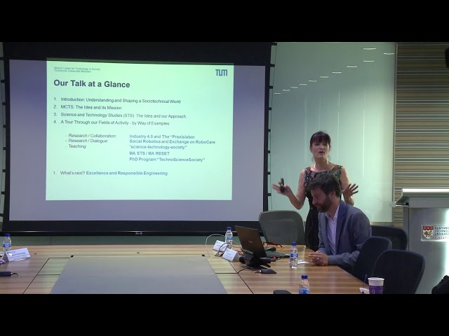 Understanding & Shaping Science, Technology and Society by Prof Dr Sabine Maasen & Dr Uli Meyer