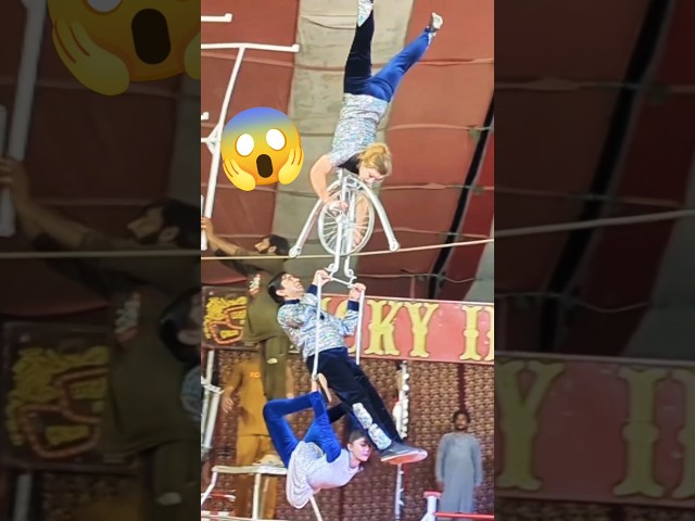 Crazy Gymnastics & Iron Wire Stunts! 🤸‍♂️🔥 | Lucky Irani Circus