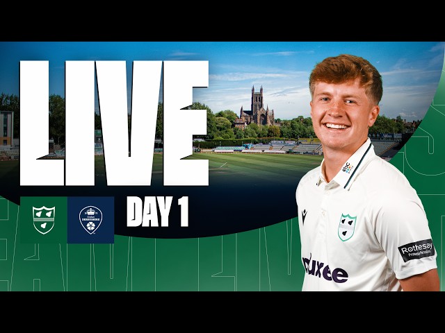 LIVE STREAM | Worcestershire CCC vs Derbyshire CCC | Day One | Rothesay County Championship