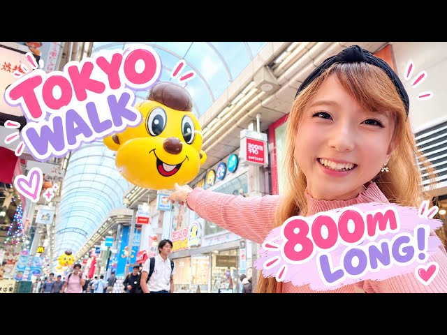 Live - Tokyo’s LONGEST Shopping Arcade!