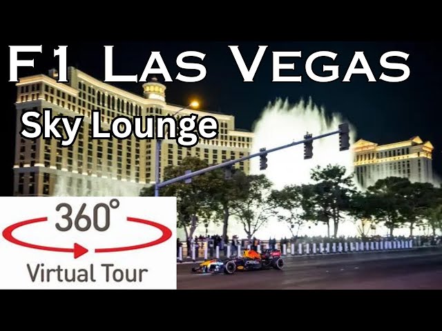 F1 Las Vegas Sky Lounge - 360° 4K Immersive Walking Tour
