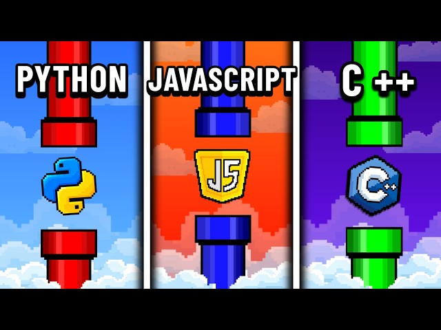 CRIANDO o MESMO JOGO em PYTHON, JAVASCRIPT e C++