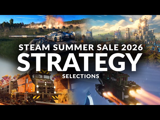 STEAM SUMMER SALE 2026 - Ten Strategy Selections (Plus Sim, Management & City-Building Games)