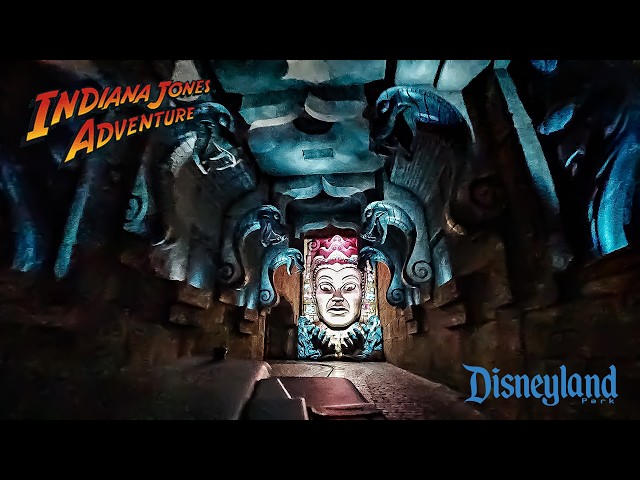 Indiana Jones Adventure Temple of the Forbidden Eye Low Light 4K POV Disneyland 2026 08 14
