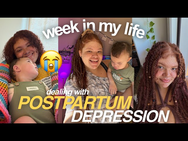 WEEKLY VLOG| ppd, mom life, mental health chats, & being productive!