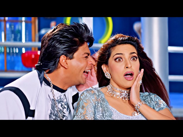 Mere Mehboob Mere Sanam - 4K Video Song - Udit Narayan, Alka Yagnik - Shah Rukh Khan, Juhi Chawla