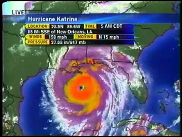 Weather Channel - Hurricane Katrina - Aug 29, 2005 (630am Update)