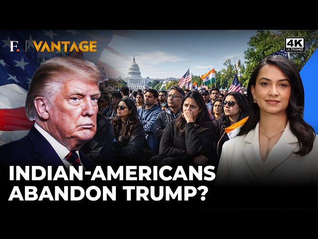 Trump Losing Indian-American Voters to Democrats? Big Blow Before 2026 US Midterms | Vantage | 4K